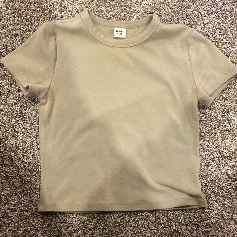 Sunday Best Crop Tee